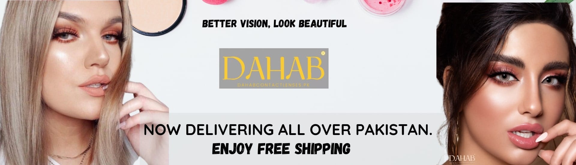 Buy Dahab Eye Contact Lenses in Pakistan – Gold | One Day | Platinum - DahabContactLenses.pk